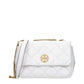 Tory Burch White Leather Shoulder Bag