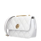 Tory Burch White Leather Shoulder Bag