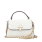 Tory Burch White Leather Handbag