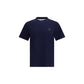 Brunello Cucinelli Blue Cotton T-Shirt