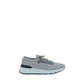 Brunello Cucinelli Gray Cotton Athletic Sneakers