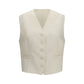 Fendi Beige Wool Oves Aries Waistcoat