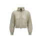 Brunello Cucinelli Beige Linen Cardigan