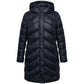 Baldinini Trend Blue Nylon Women Jacket