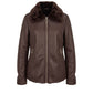 Baldinini Trend Brown Polyester Women Jacket