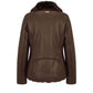 Baldinini Trend Brown Polyester Women Jacket