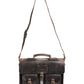 Dolce & Gabbana Black Leather Shoulder Satchel Briefcase Men Borse Bag