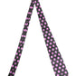 Dolce & Gabbana Men Dark Gray Polka Dot Silk Adjustable Necktie Tie