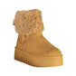 Laura Biagiotti Brown Polyurethane Women's Ankle Boot