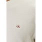 Calvin Klein Jeans Beige Cotton Long Sleeve T-Shirt