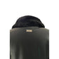 Baldinini Trend Black PU Women Jacket