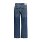 Citizens of Humanity Blue Organic Cotton Straight-Leg Jeans
