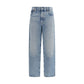 Citizens of Humanity Blue Organic Cotton Straight-Leg Jeans
