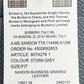 Burberry Sandon Business Small Grey Grained Leather Card Case Wallet