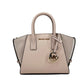 Michael Kors Avril Extra-Small Leather And Suede Satchel
