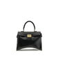 Balenciaga Black Calf Leather Bos Taurus Shoulder Bag