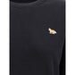 Maison Kitsuné Black Cotton Sweatshirt