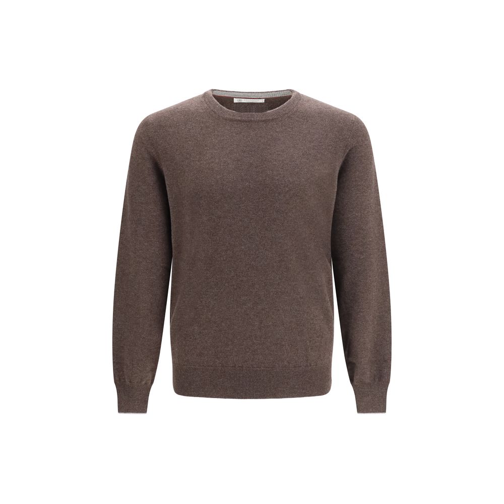 Brunello Cucinelli Brown Cashmere Sweater