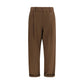 Brunello Cucinelli Brown Cotton Casual Pants