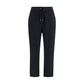Brunello Cucinelli Black Cotton Athletic Pants
