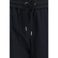 Brunello Cucinelli Black Cotton Athletic Pants