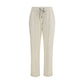 Brunello Cucinelli Beige Cotton Joggers (Workout Pants)