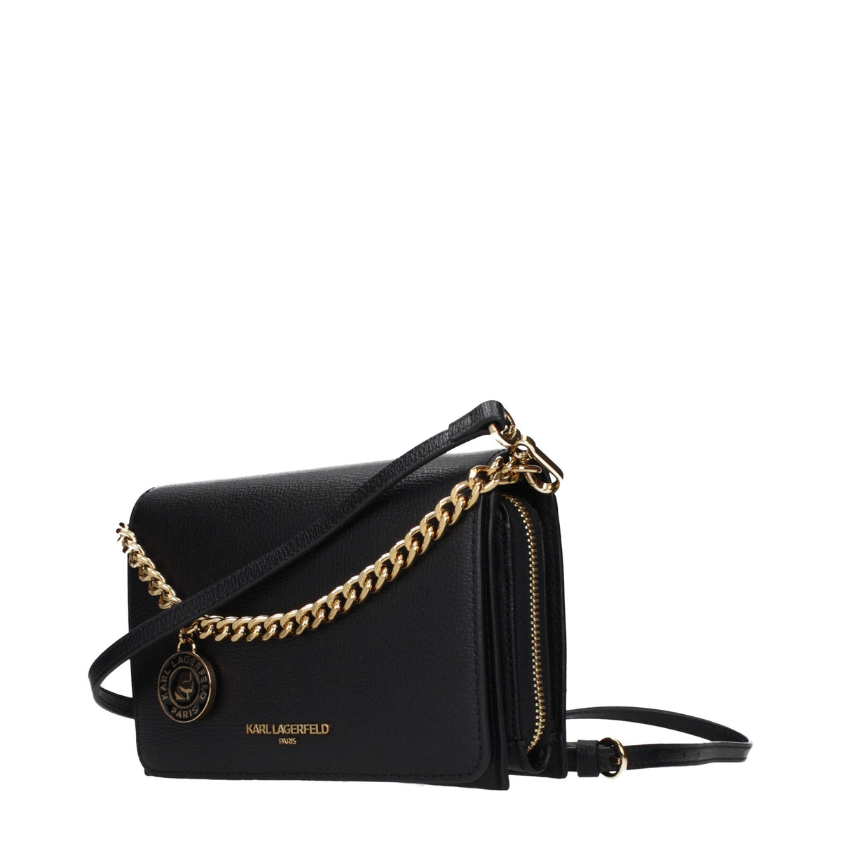 Karl Lagerfeld Black Polyethylene Handbag