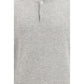 Brunello Cucinelli Gray Cashmere Polo Shirt