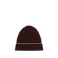 Brunello Cucinelli Bordeaux Cashmere Beanie