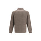 Brunello Cucinelli Beige Cashmere Cardigan