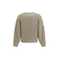 Brunello Cucinelli Beige Wool Oves Aries Sweatshirt