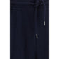 Brunello Cucinelli Blue Cotton Athletic Pants
