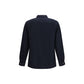 Brunello Cucinelli Blue Wool Oves Aries Shirt