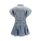 Zimmermann Blue Cotton Casual Dress