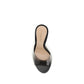 Gianvito Rossi Black Polyurethane Sandals