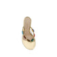 Gianvito Rossi Gold Suede Leather Stiletto Heel Sandals