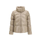 PINKO Beige Polyamide Full-Length Jacket