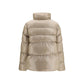 PINKO Beige Polyamide Full-Length Jacket