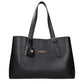 Versace Black Leather Shoulder Bag