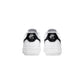 Nike Black And White Leather Low Top Sneakers