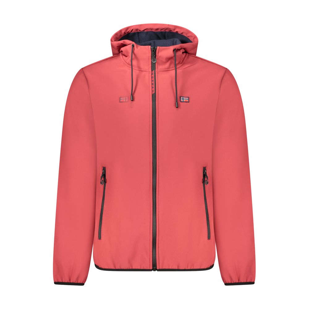 Norway 1963 Rosso Polyester Men Jacket