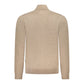 Norway 1963 Brown Polyester Men's Cardigan