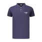 Iceberg Blue Cotton Men's Polo Shirt