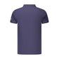 Iceberg Blue Cotton Men's Polo Shirt