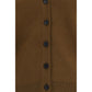 Khaite Brown Wool Oves Aries Cardigan