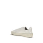 Prada White Calf Leather Bos Taurus Low Top Sneakers