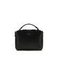 Prada Black Calf Leather Bos Taurus Shoulder Bag