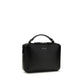 Prada Black Calf Leather Bos Taurus Shoulder Bag