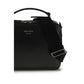 Prada Black Calf Leather Bos Taurus Shoulder Bag
