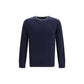 Aragona Cashmere Blue Cashmere Sweater
